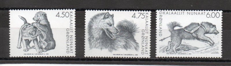 Greenland  409-411 MNH