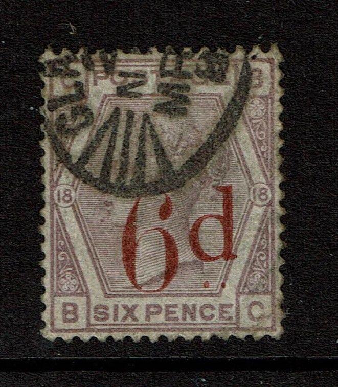 Great Britain SG# 162 Used / Very Light LR Corner Crease - S3466