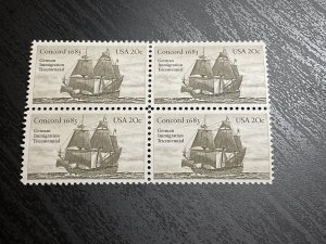 US SC# 2040 MH Block of Four