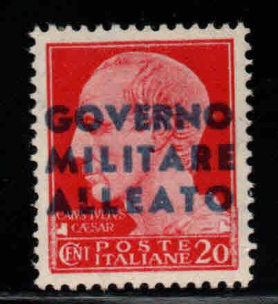 Italy,  AMG Scott 1N10 MH* for civilian use under Allied occupied Naples