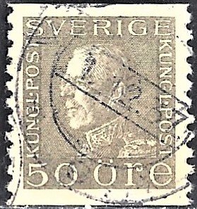 SWEDEN - SC #185 - USED - 1921 - Item SWEDEN091