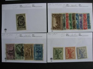 ITALY collection of better old stuff in sales cards PLZ Read Desc 