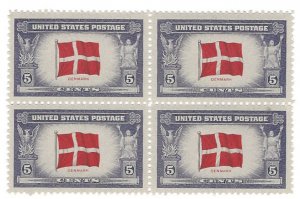 920 - 5¢ Denmark Overrun Countries Issue