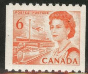 CANADA Scott 468A MNH** 6c coil CV$0.35