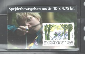 DENMARK 2007 EUROPE  Bklt#1384  COMPLETE MNH