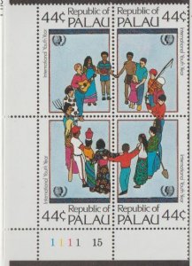 Palau Scott #89a Stamps - Mint NH Plate Block