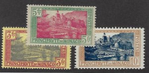 Monaco SC#90-92 Mint F-VF SCV$58.50...Great Opportunity!