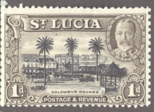 St. Lucia, Scott #96a, MNH