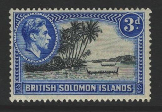 Solomon Islands Sc#72 MH