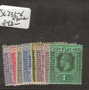 FIJI  SG231-238    KGV    MOG       P0115C H