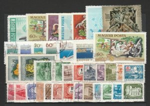 Hungary Commemorative Used Stamps Lot Collection 14843-