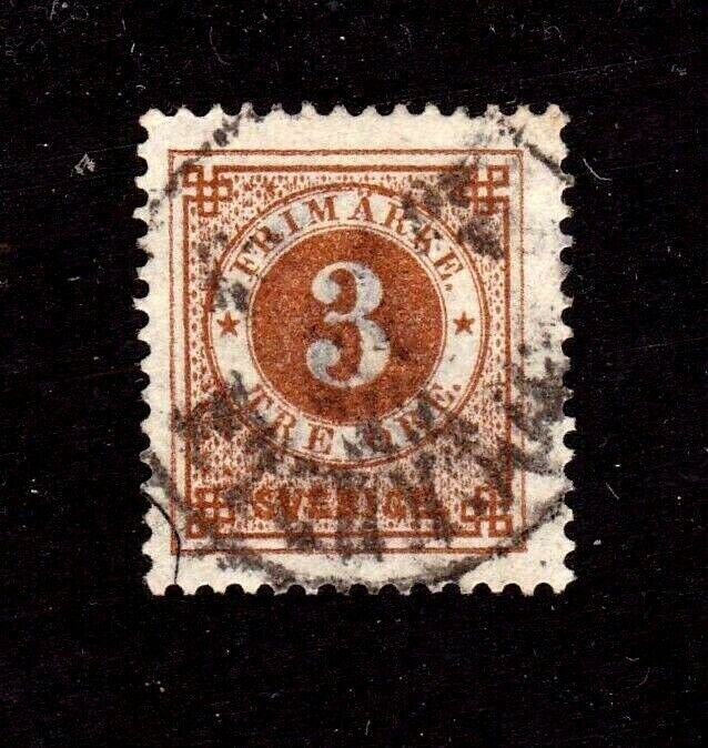 Sweden stamp #41, used, CV $25.00