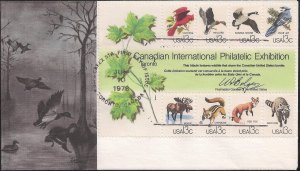 Ham Hand Painted FDC for the 1978 CAPEX Int'l Philatelic Exhibition - Pa...