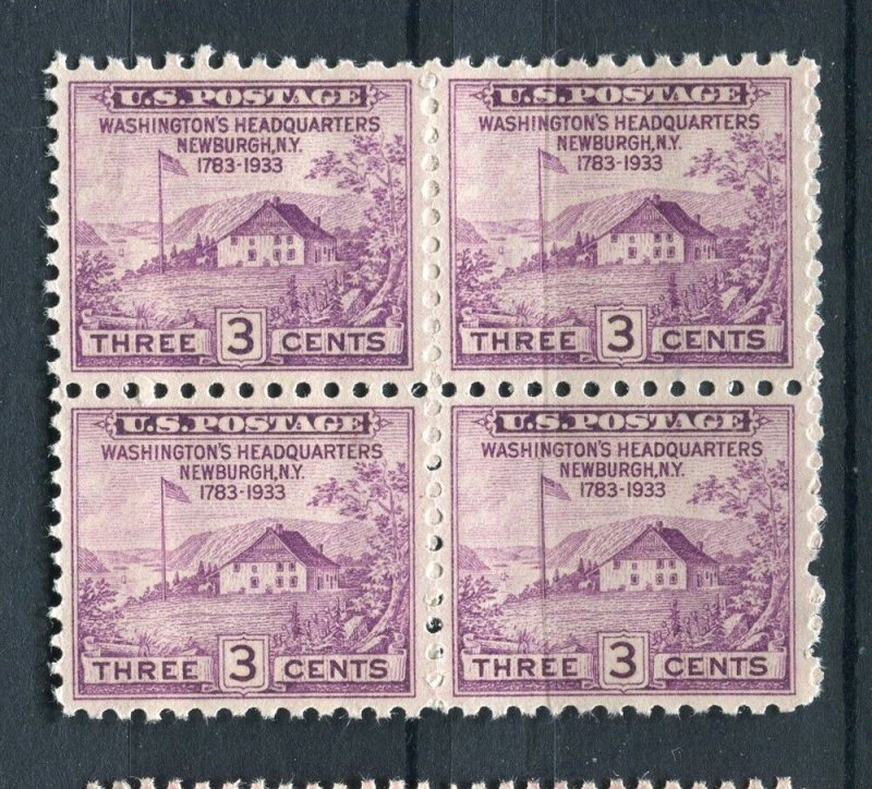 USA; 1933 early Pictorial issue MINT MNH Unmounted 2c. BLOCK,