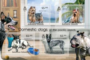 SOLOMON ISLANDS 2013 SHEET DOGS slm13114a