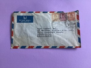 Middle East to England Air Mail 1949  Stamp  Cover R45899