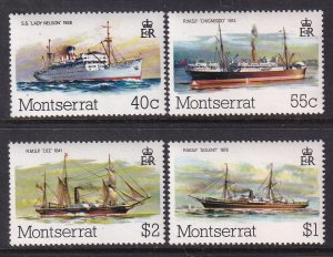 Montserrat 428-431 Ships MNH VF