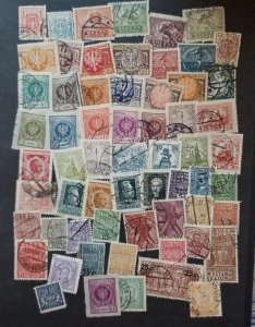 POLAND Vintage Stamp Lot Collection Used T5815