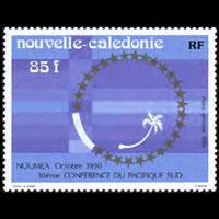 NEW CALEDONIA 1990 - Scott# C222 SPC 30th. Set of 1 NH