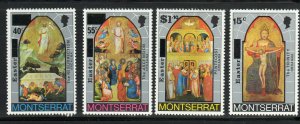 MONTSERRAT #333-336  1976  EASTER    MINT  VF NH  O.G