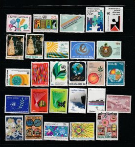 UN New York Collection A - 5 Scans - All the stamps are in the scans.