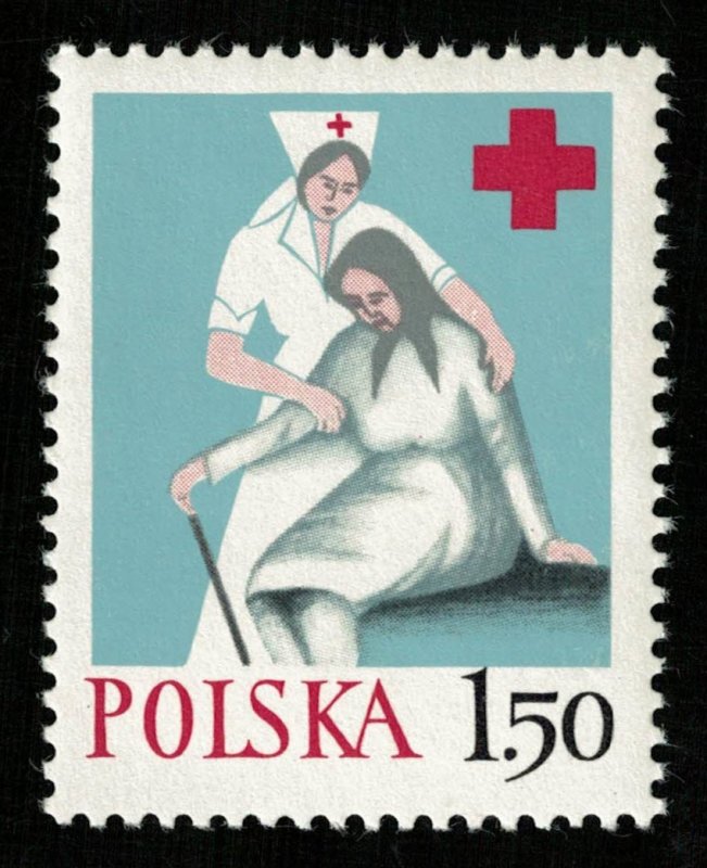 Red Cross, POLSKA, 1.50ZL, MNH, ** (RT-462)