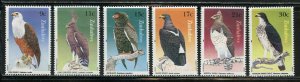 ZIMBABWE BIRDS  SCOTT #481/86  MINT NH -SCOTT $7.35