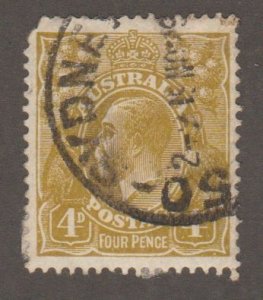 Australia - Scott # 73 King George V