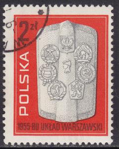 Poland 2389 The Warsaw Pact Countries 2.00zł 1980