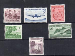 AUSTRALIA - COCOS KEELING ISLANDS - DEFINITIVE ISSUES - 1963 -