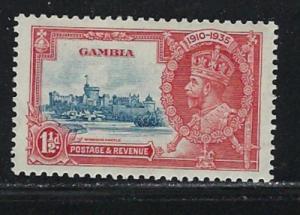 Gambia 125 Hinged 1935 Issue