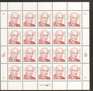 US #2935 Mint Sheet Henry R. Luce 