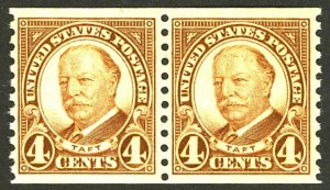 U.S. #687 MINT PAIR OG NH