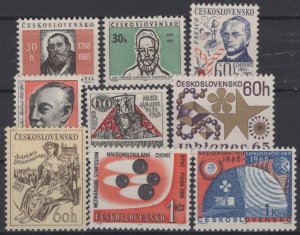 Czechoslovakia 1326-1334 MNH Painter's Author's Historian's ZA...