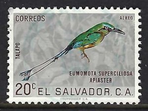 El Salvador C203 VFU BIRD Z7330-4