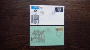 South Africa 1975 1976 FDC x 10 Sports Painter Baines Smuts Postal Satellite   