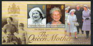 CAYMAN ISLANDS SGMS993 2002 QUEEN MOTHER MNH