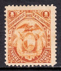 Ecuador - Scott #62G - MH - Toning spot - SCV $6.00