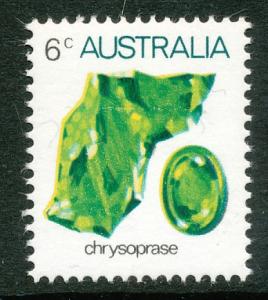 Australia #558 mint, Chrysoprase