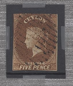 Ceylon #6v  Single