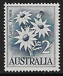 Australia # 327 - Flannel Flower - MNH.....{KBl8}