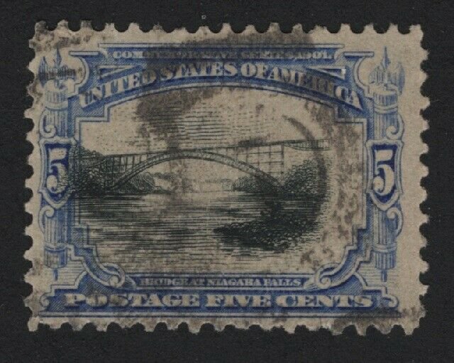 United States USED Scott Number 297 F-VF   - BARNEYS