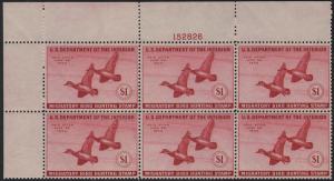 #RW10, Wide Top PB/6, XF-Superb OG NH, GEM+++ SCV $750