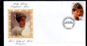 Comoro Islands 814 Princess Diana U/A FDC