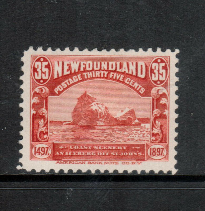 Newfoundland #73 Very Fine Mint Original Gum Hinged