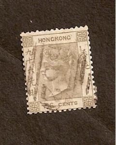 HONG KONG - SCOTT #24 - USED