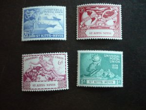 Stamps - St. Kitts & Nevis - Scott# 95-98 - Mint Never Hinged Set of 4 Stamps