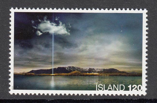 Iceland MNH 2008 Scott #1153 120k Peace Tower, Videy