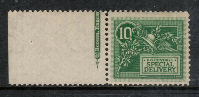 USA #E7 Extra Fine Never Hinged Imprint Single