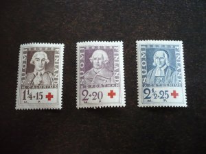 Stamps - Finland - Scott# B18-B20- Mint Hinged Set of 3 Stamps